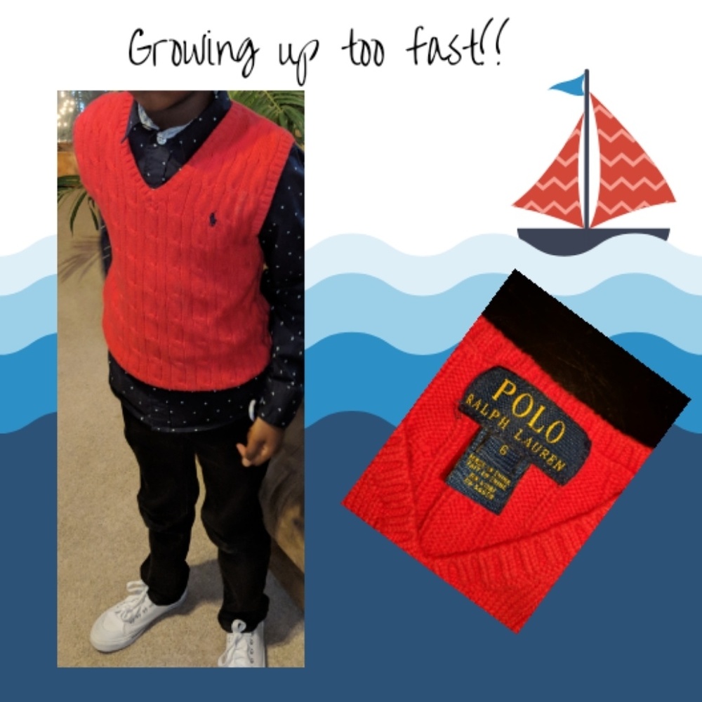 Boy's sweater vest